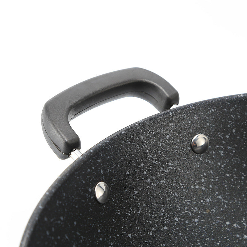 Poêle anti adhésive double oreille