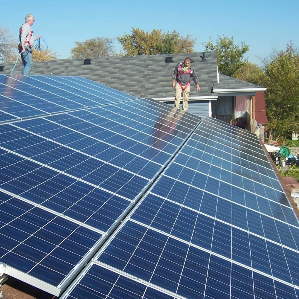 Panneaux solaires monocristallins haute efficacité