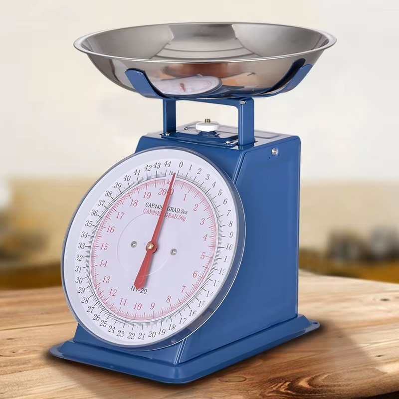 Balance de Cuisine Mécanique à Ressort – Cadran 20 kg