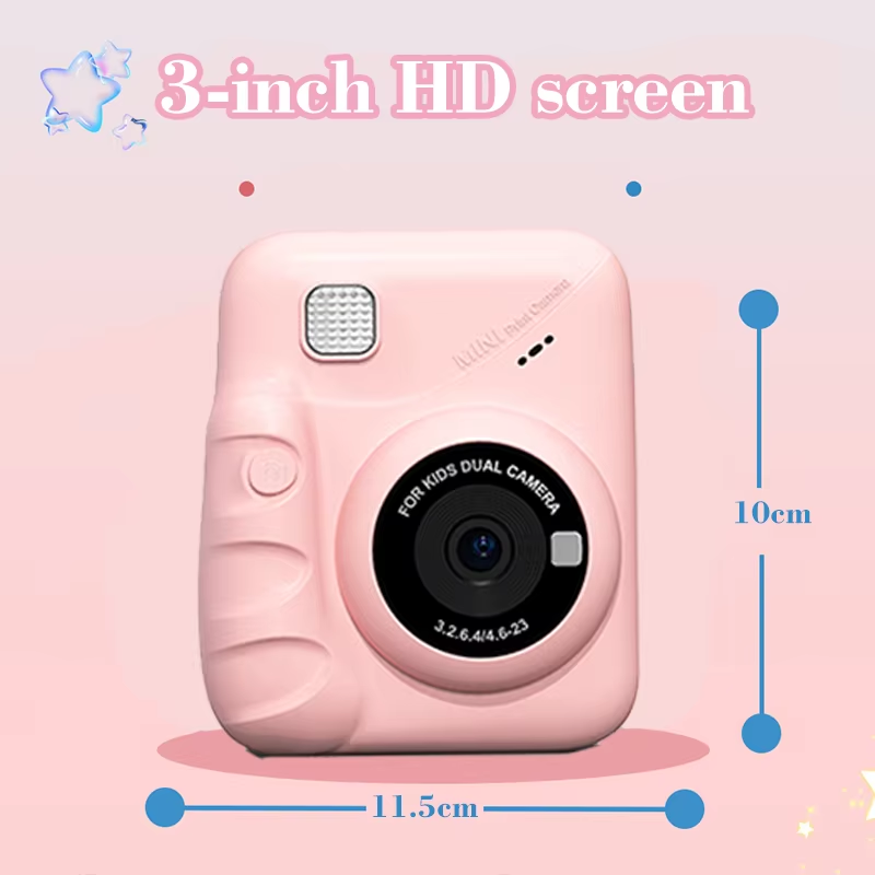 Appareil Photo Numérique pour Enfants avec Impression Instantanée