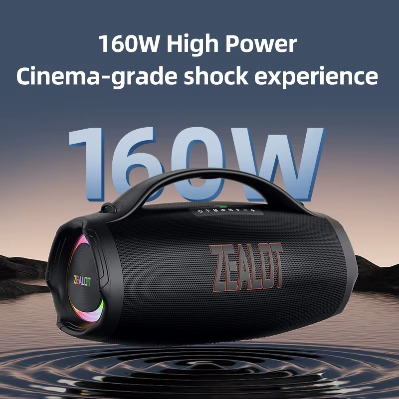 Woofer portable Zealot – 160 W de puissance