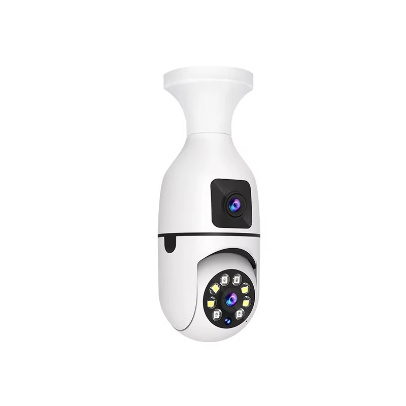 Caméra Intelligente WiFi 4K/2K – Double Objectif 360°