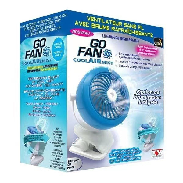 Ventilateur portable à clip