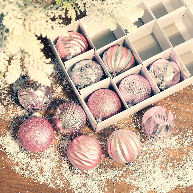 Pendentif de sapin de Noël (12boules)