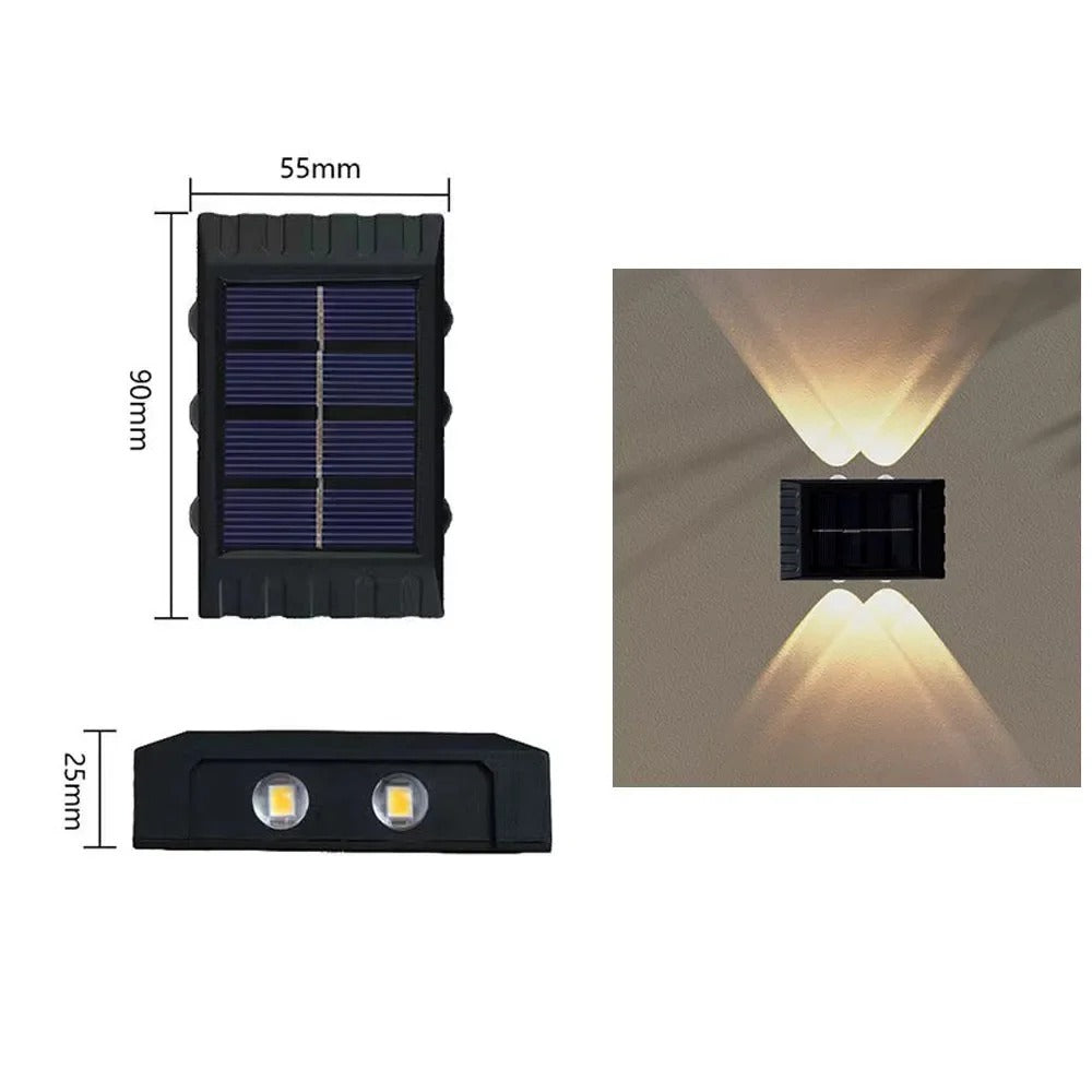 Applique murale solaire LED