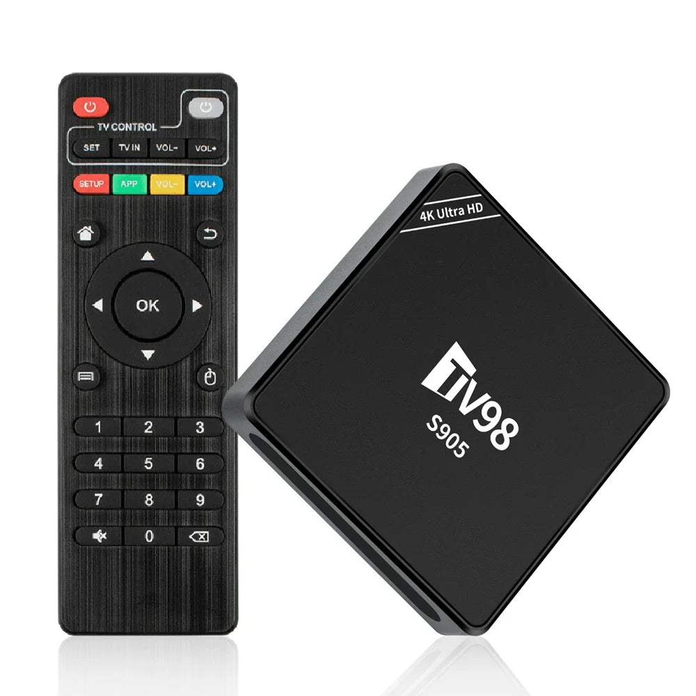 Boîtier TV Android TV98 - 8GB+128GB