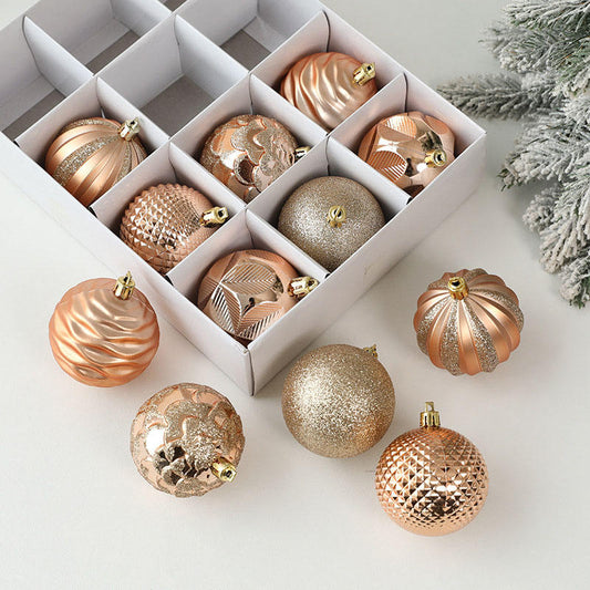 Pendentif de sapin de Noël (12boules)